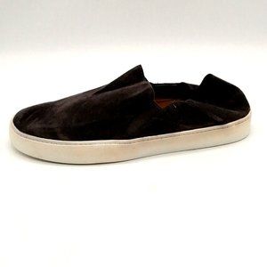 Steve Madden Womens Fayna Slip‎ On Loafer Sneaker Gray Flat Heel Round Toe 8.5